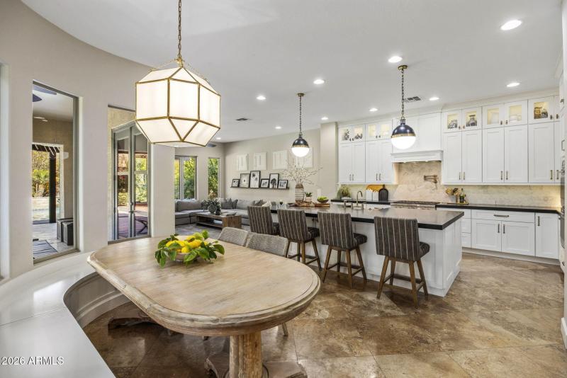 Custom Designed Eat in Kitchen