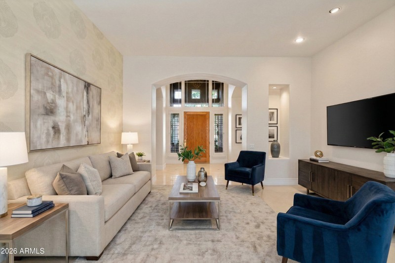 1-Living to Entry [Virtually Staged]