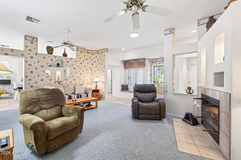 Ceiling Fans throughout