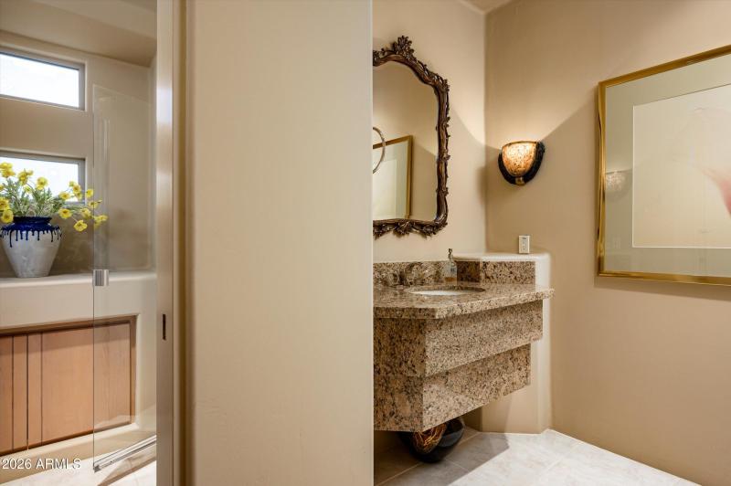 Office full bath/powder room