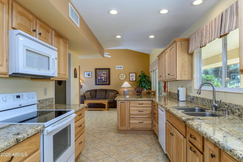 Kitchen Looking to Great Room