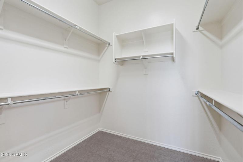 Primary Spacious Closet