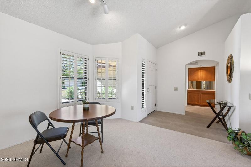 Dining towards Bedrooms