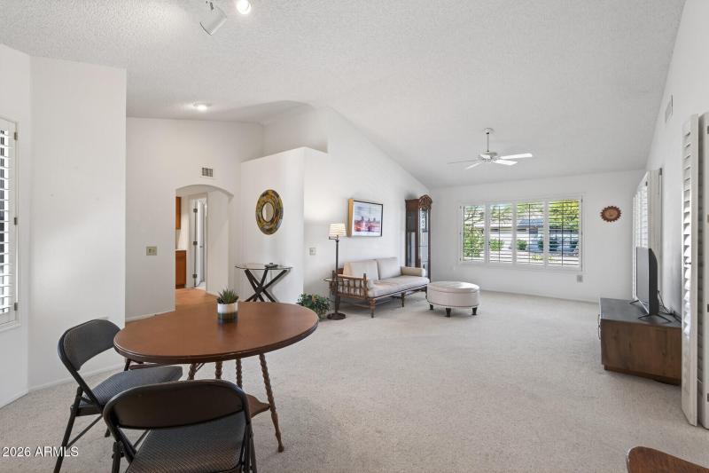 Vaulted Ceilings in Great Room