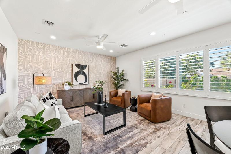 Great Room – Living + Dining