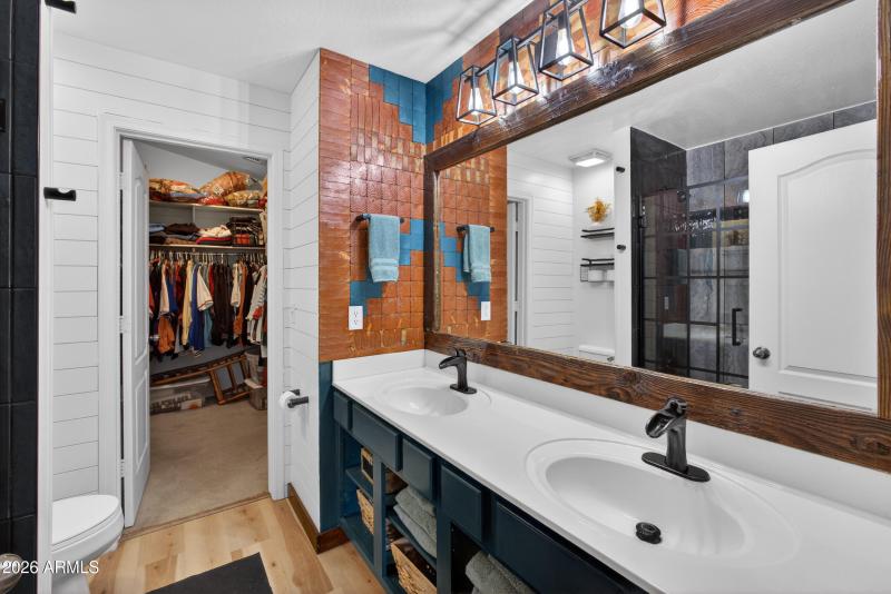 Primary Bathroom with Walk In Closet