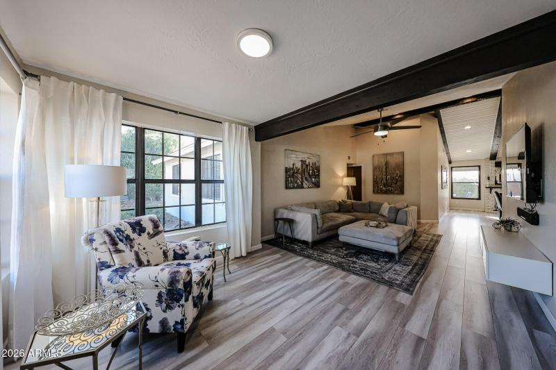 Front Entry and Family Room