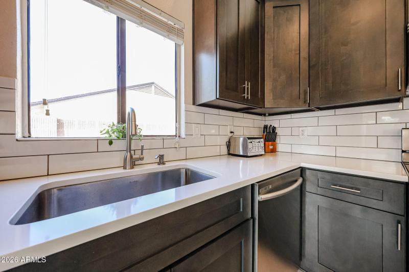 Stylish Subway Tile Backsplash