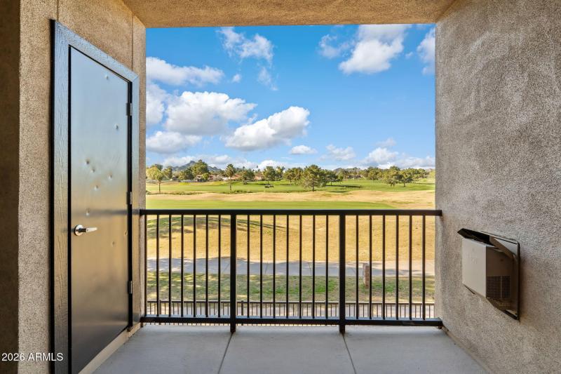 Balcony w/ Golf Course Views