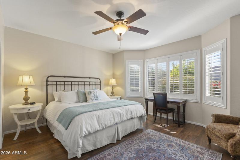 Main Bedroom with Bay Window