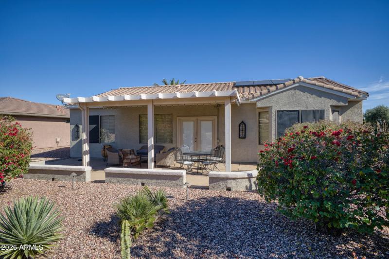 View of Back Patio and Home