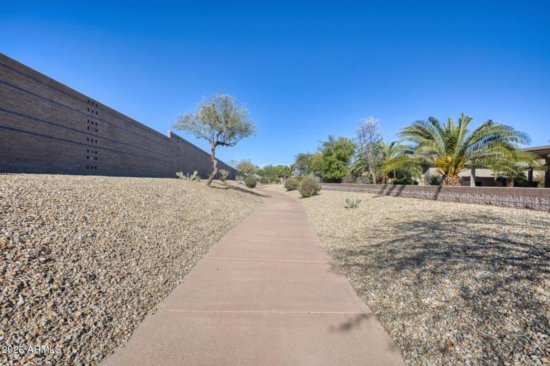 Walking Trail Behind the House