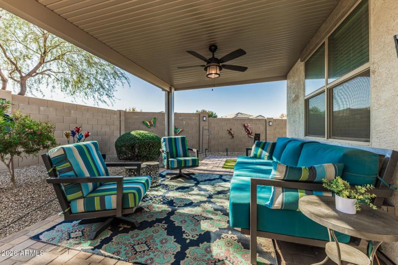 Covered Patio For Relaxing