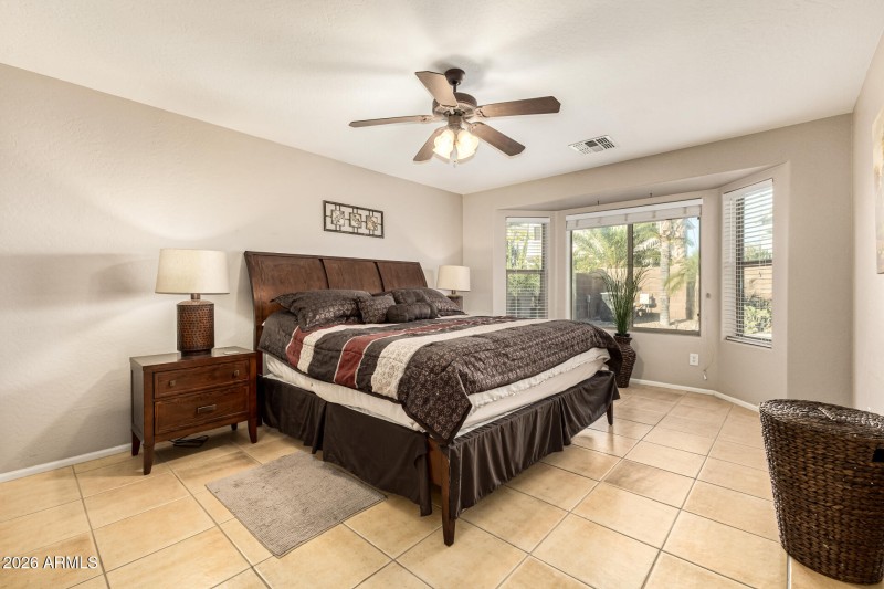 Bay Window in Master