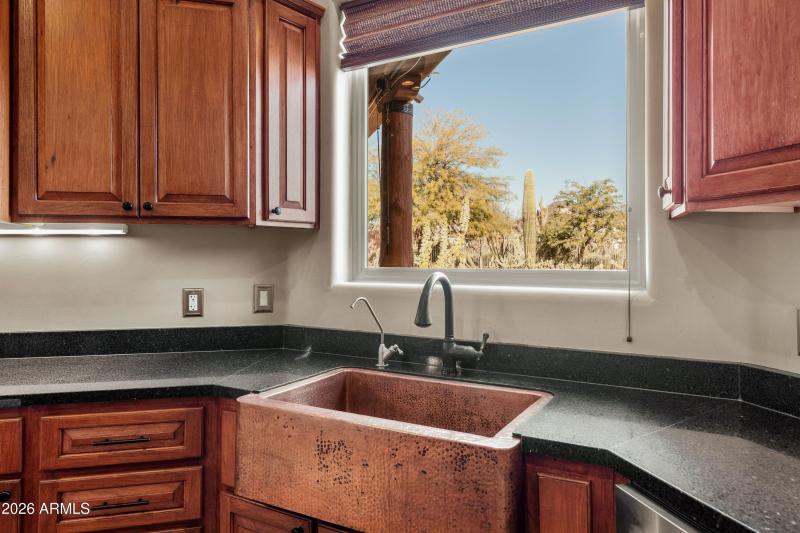 Desert Views from Kitchen