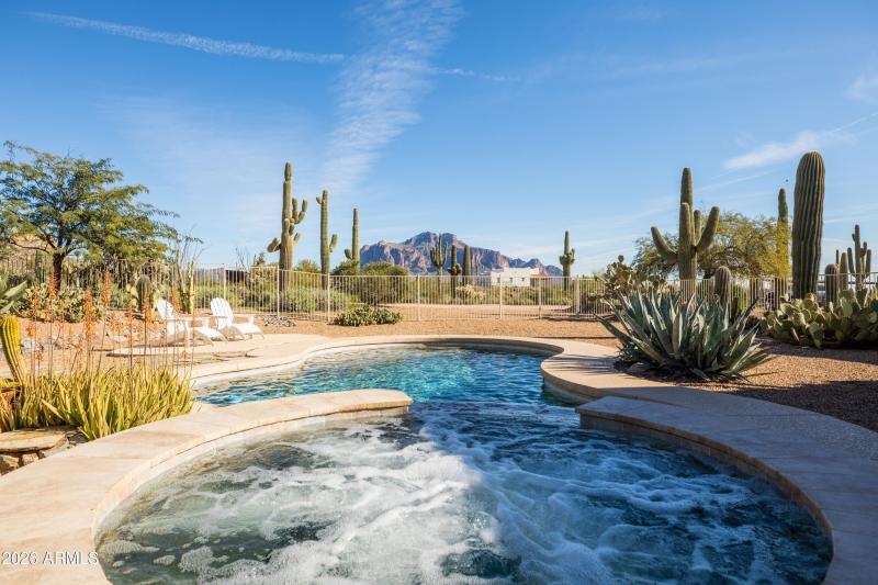 Sparkling Pool and Spa