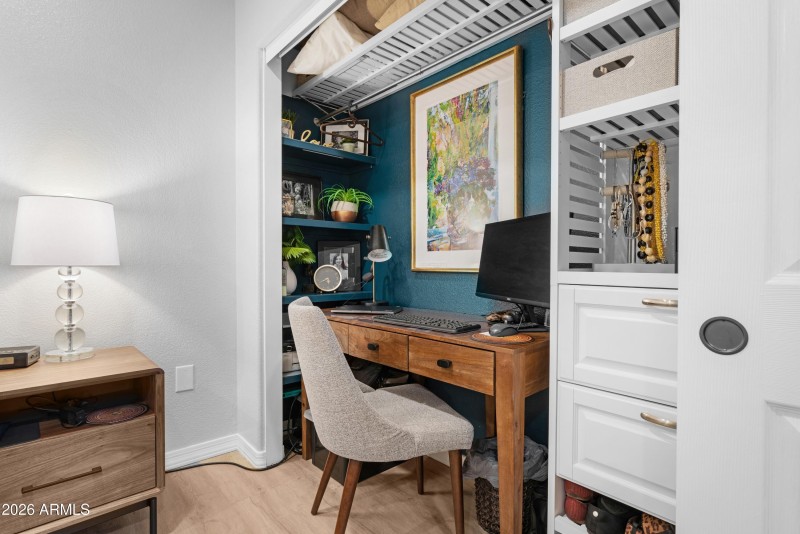 Office in the closet
