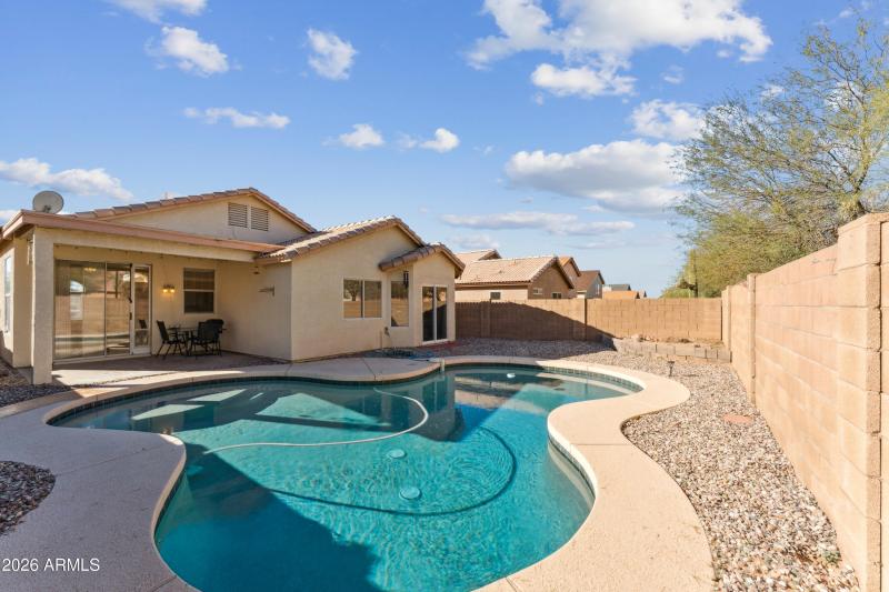 beautiful backyard
