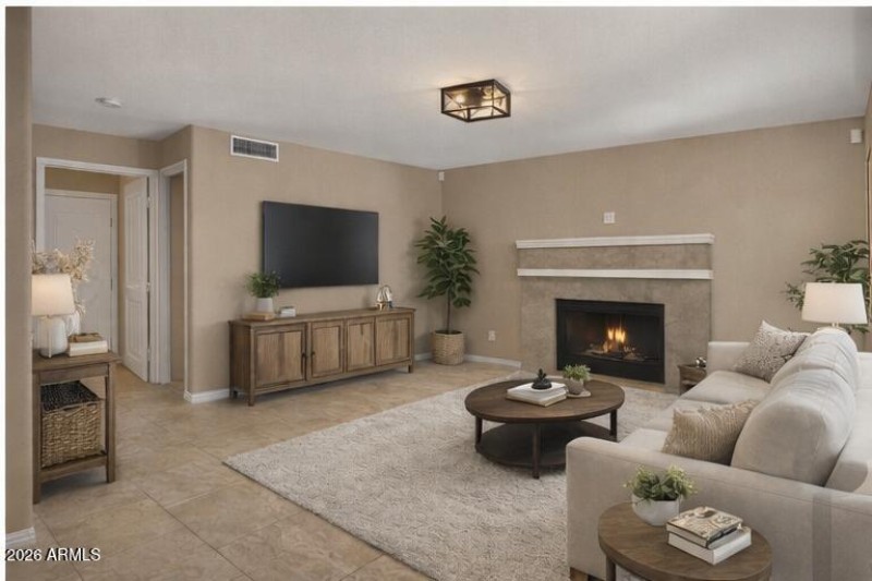 Virtual Stage Living Room