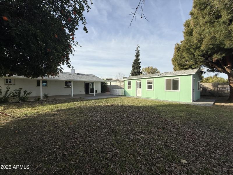backyard/storage shed