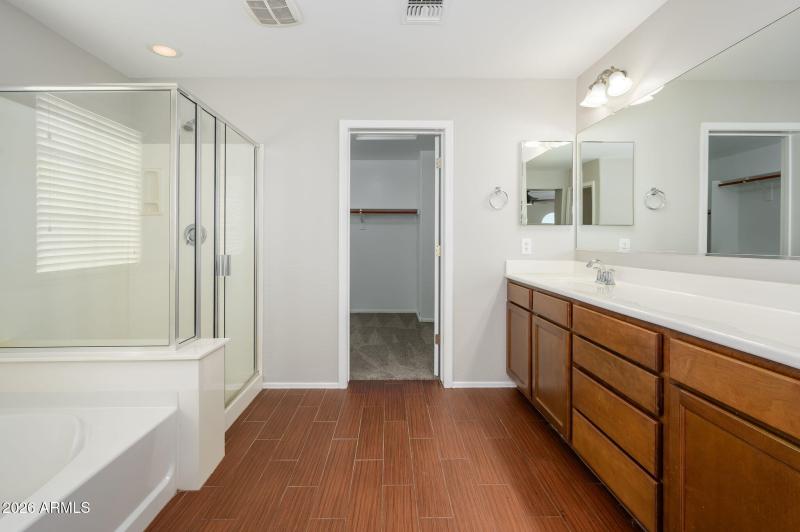 Separate Shower Tub