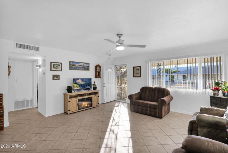 Living Room to Bedrooms