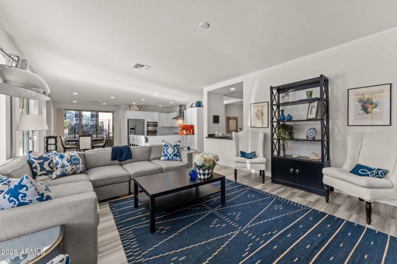 Large open floor plan