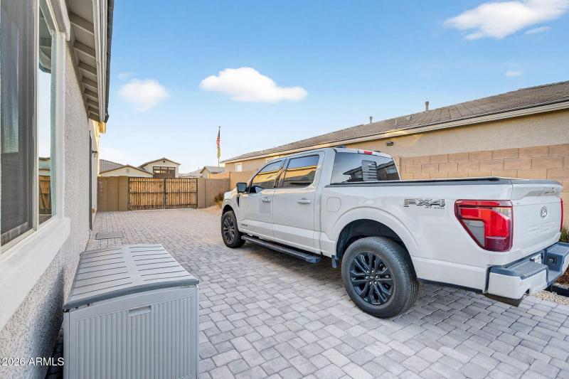 Parking Pad and RV Gate