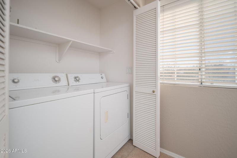 LAUNDRY AREA UPSTAIRS
