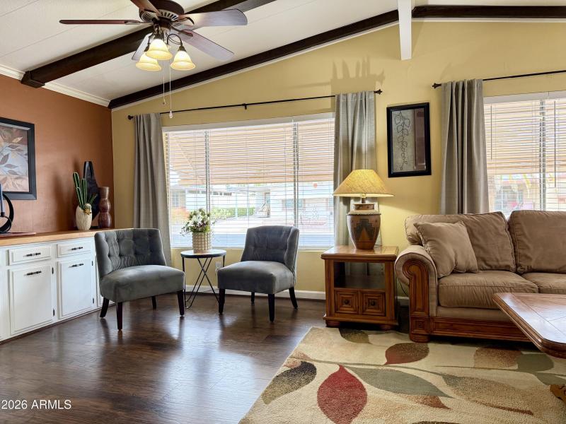 Sitting area or Optional Dining area