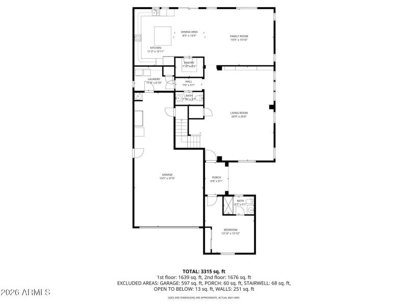 First Floor Measure ments