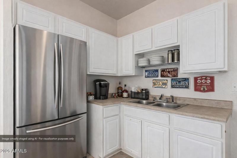 Guest house kitchenette AI