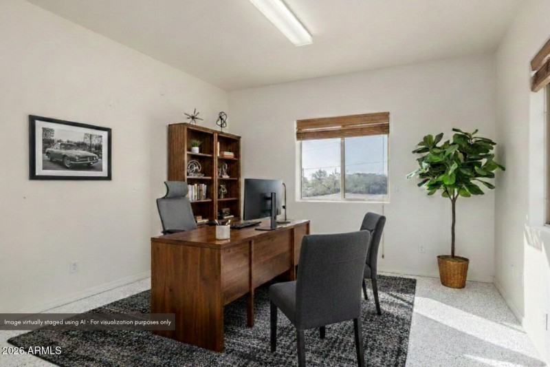 Guest House Office 01 AI Staged