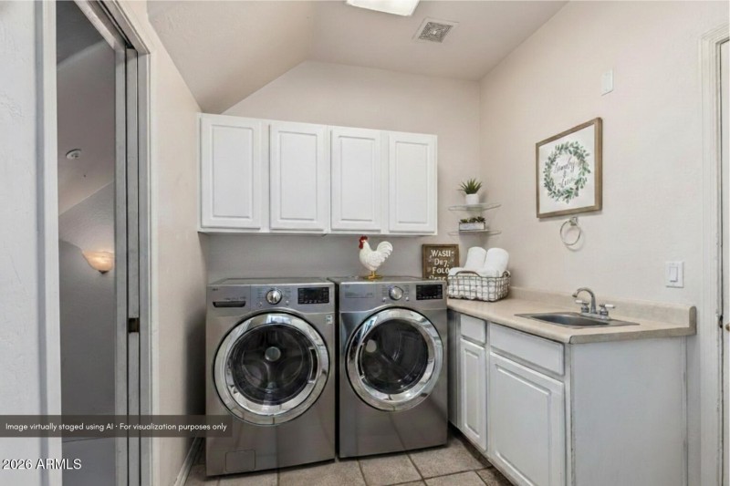 Laundry room AI