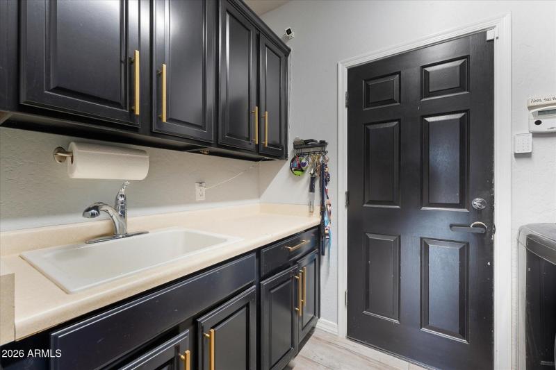 Laundry Room + Garage Entrance