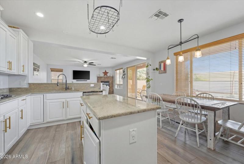 Natural light in the kitchen