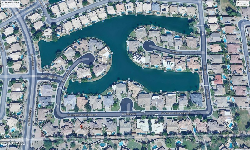 Santorini Shores Aerial