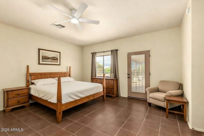 master bed with furniture