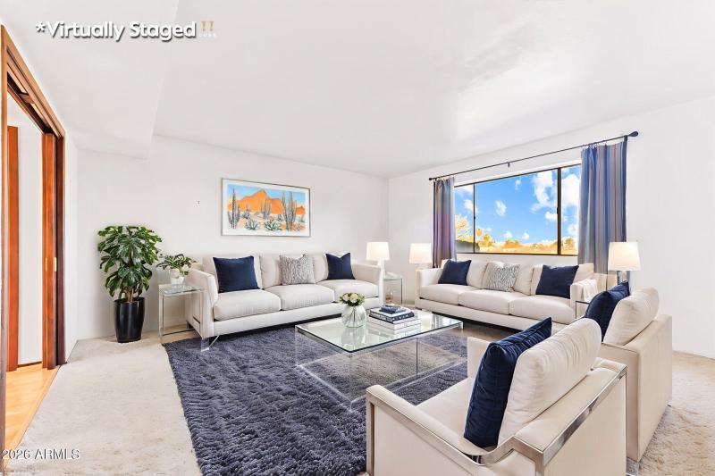 Digital Stagged Livingroom