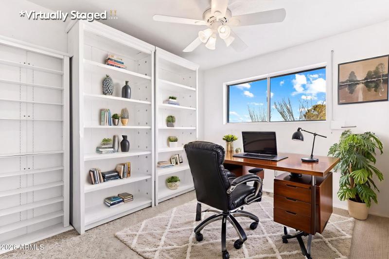 Digital Stagged bedroom 1