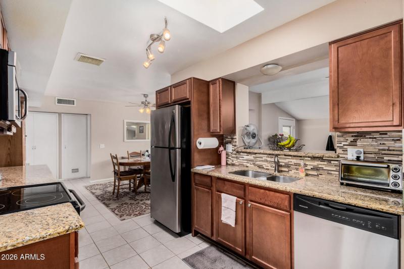 Stainless steel appliances!