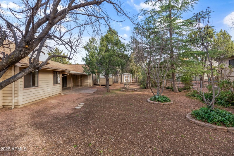 603 E Amarillo Cir garage rear ext