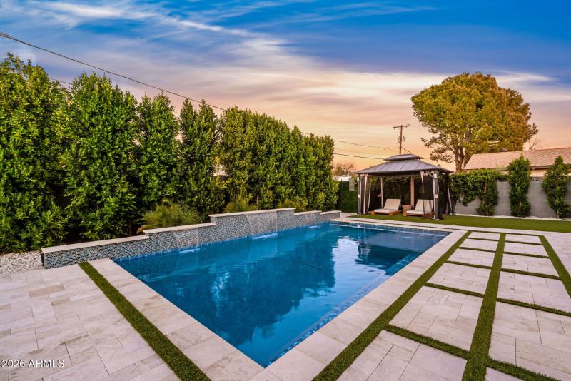 Travertine Deck