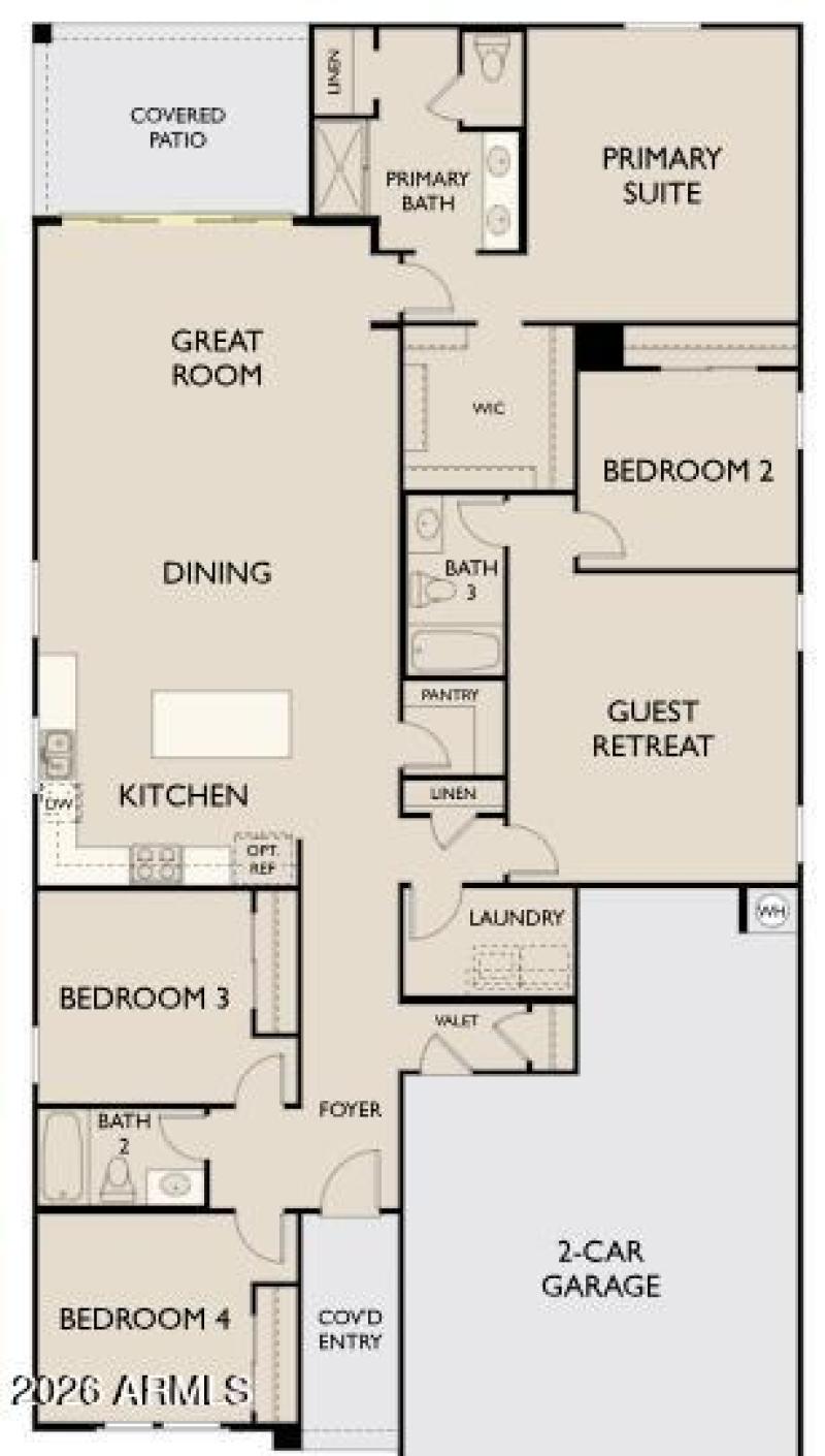 Lavender Floor Plan-R