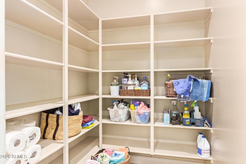 huge utility room storage space