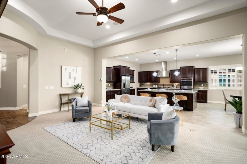 Great Room to Kitchen