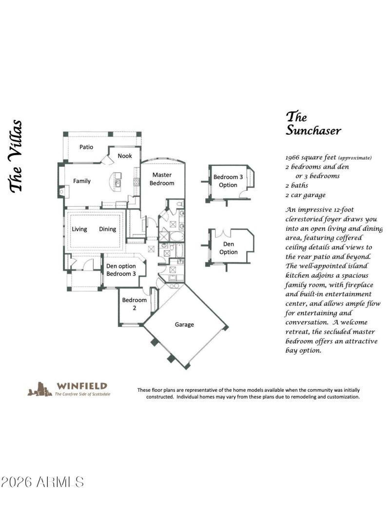 sunchaser floor plan