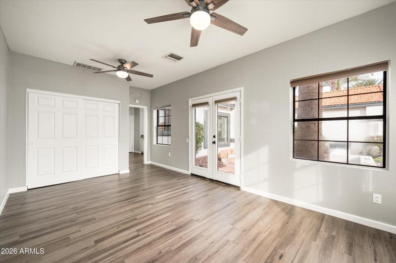 Bedroom with Separate Entry