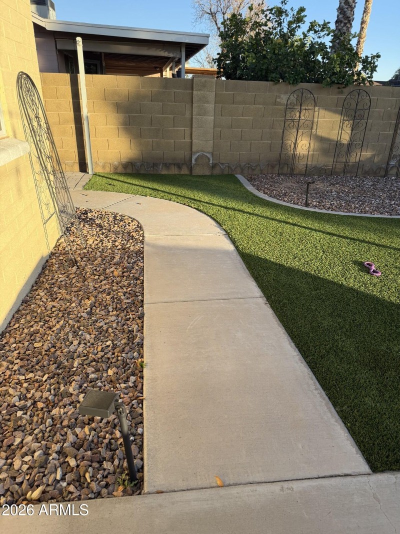 Backyard Walkway West