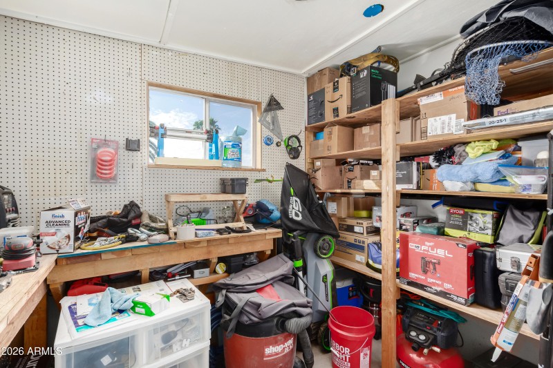 Private workshop/storage room